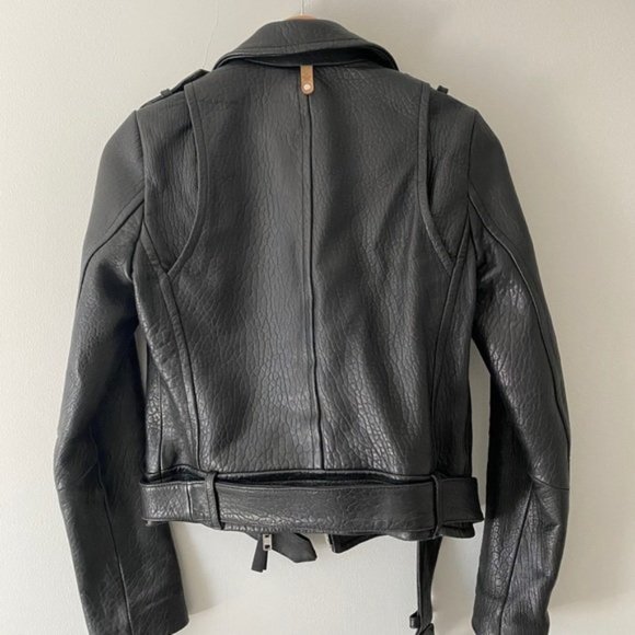 MACKAGE X ARITZIA RUMER exclusive LEATHER Motorcycle JACKET XS - Picture 5 of 12